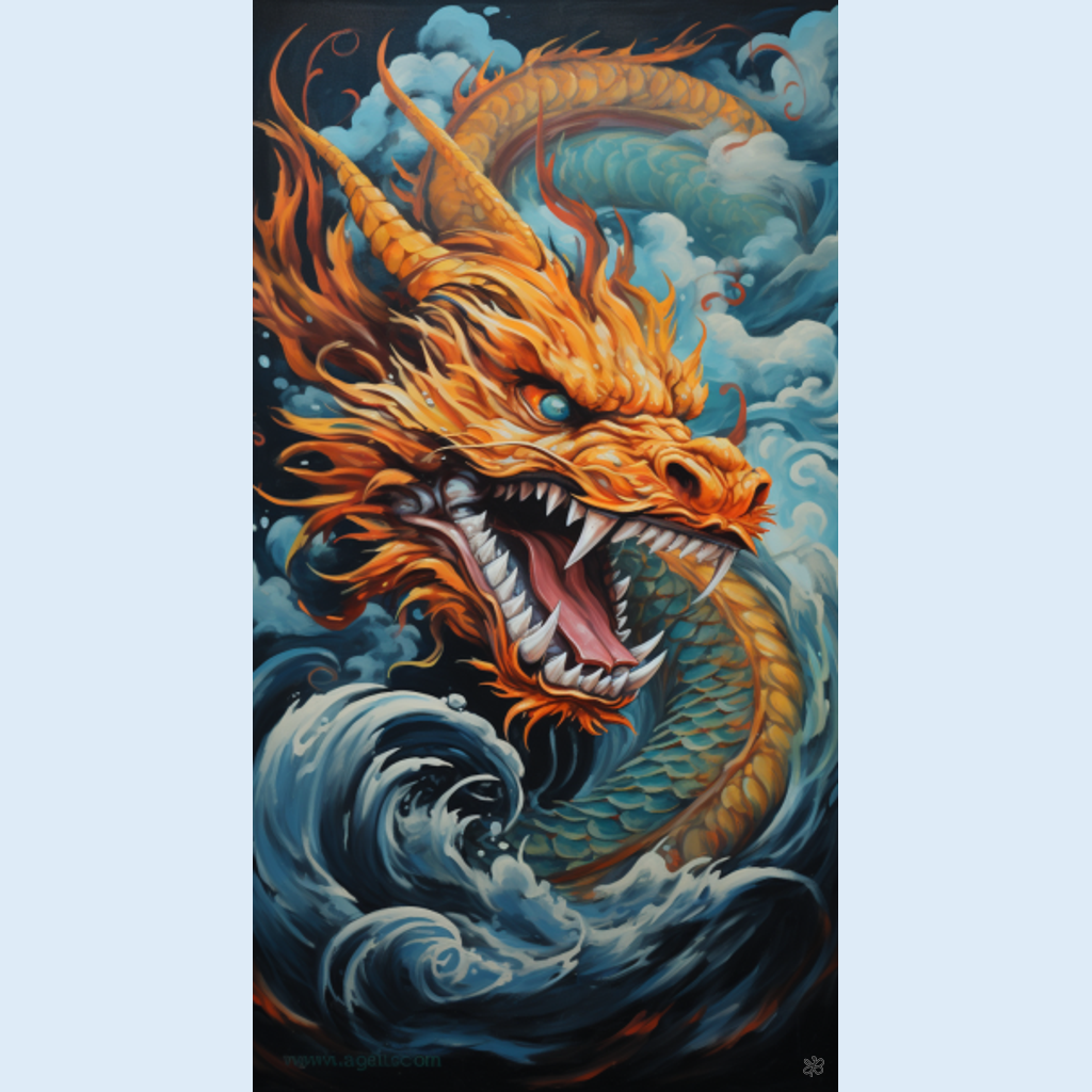 dragon clouds #12