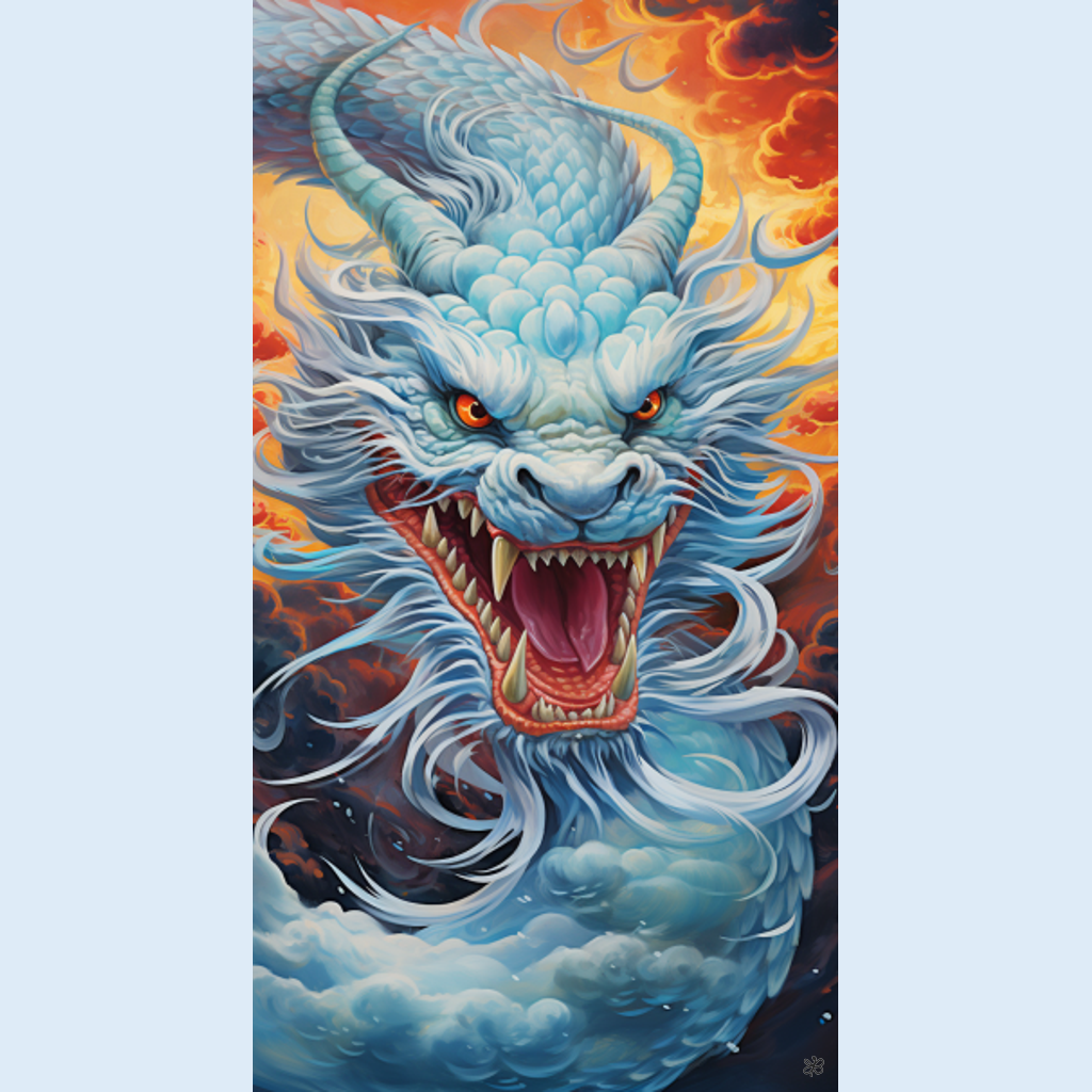 dragon clouds #9