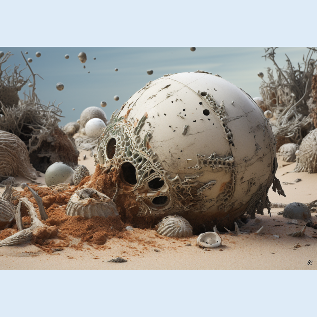 ball at the beach #1