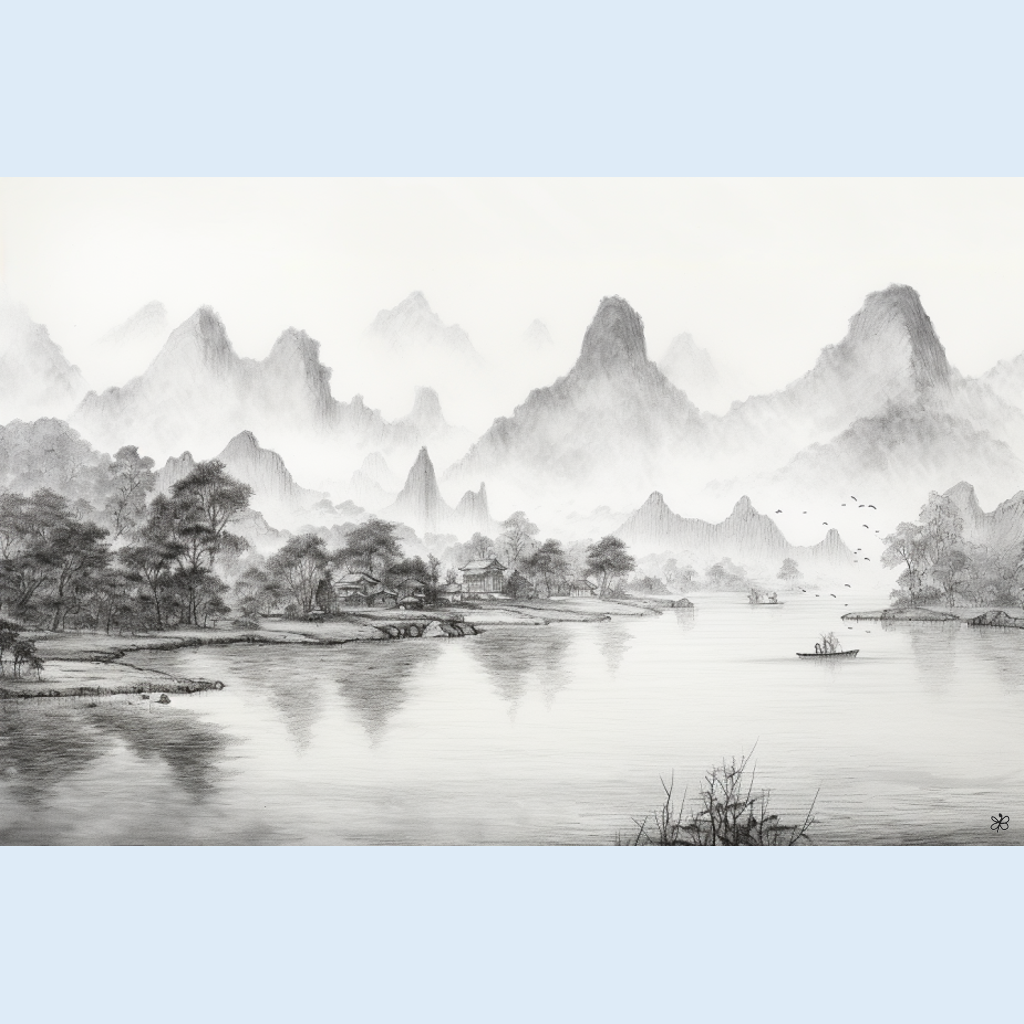 landscape (山水) #6