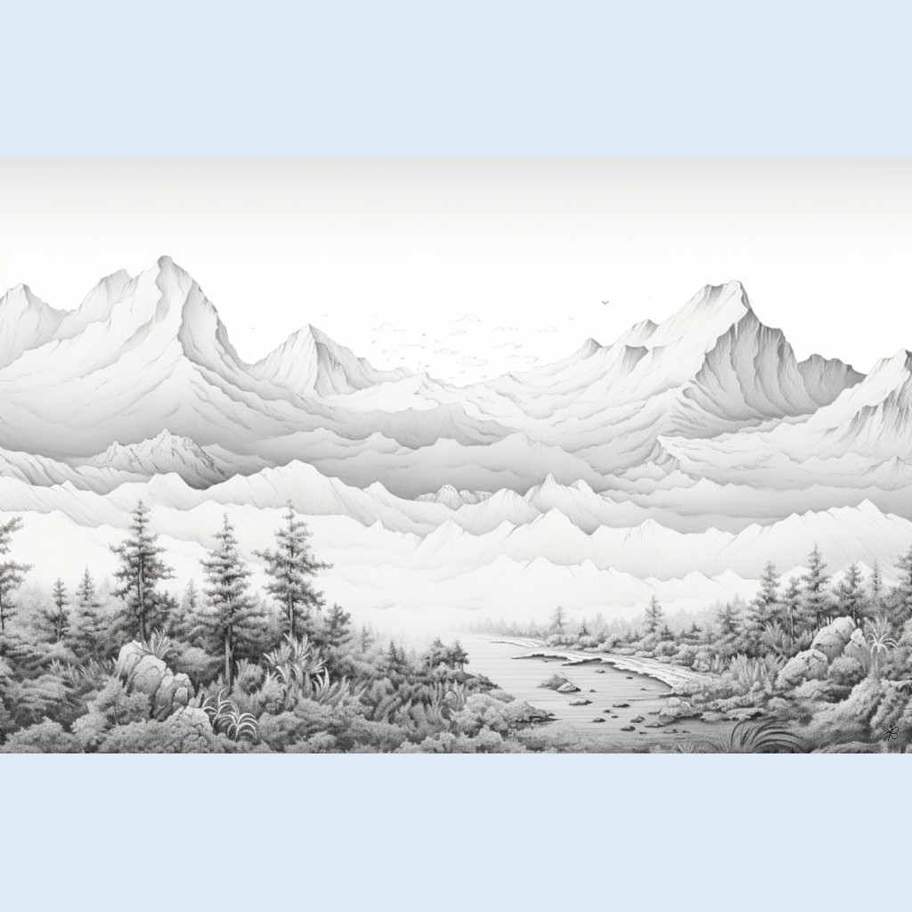 mountainscape (山景) #7