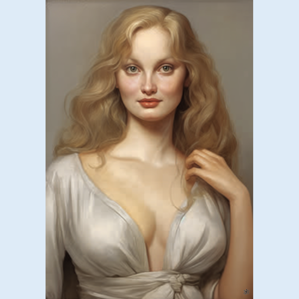 woman in white shirt #3