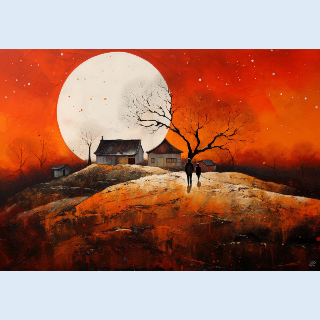 couple at house #9