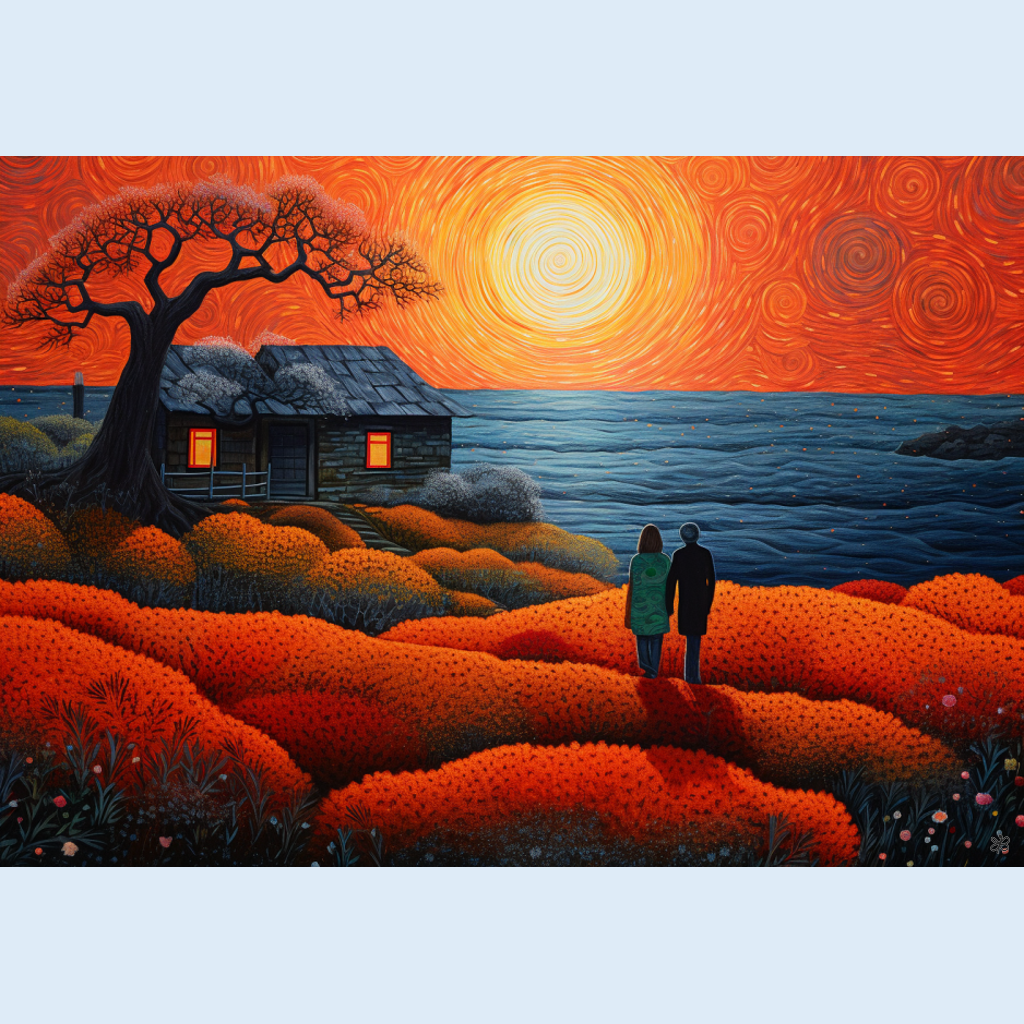 couple at house #10