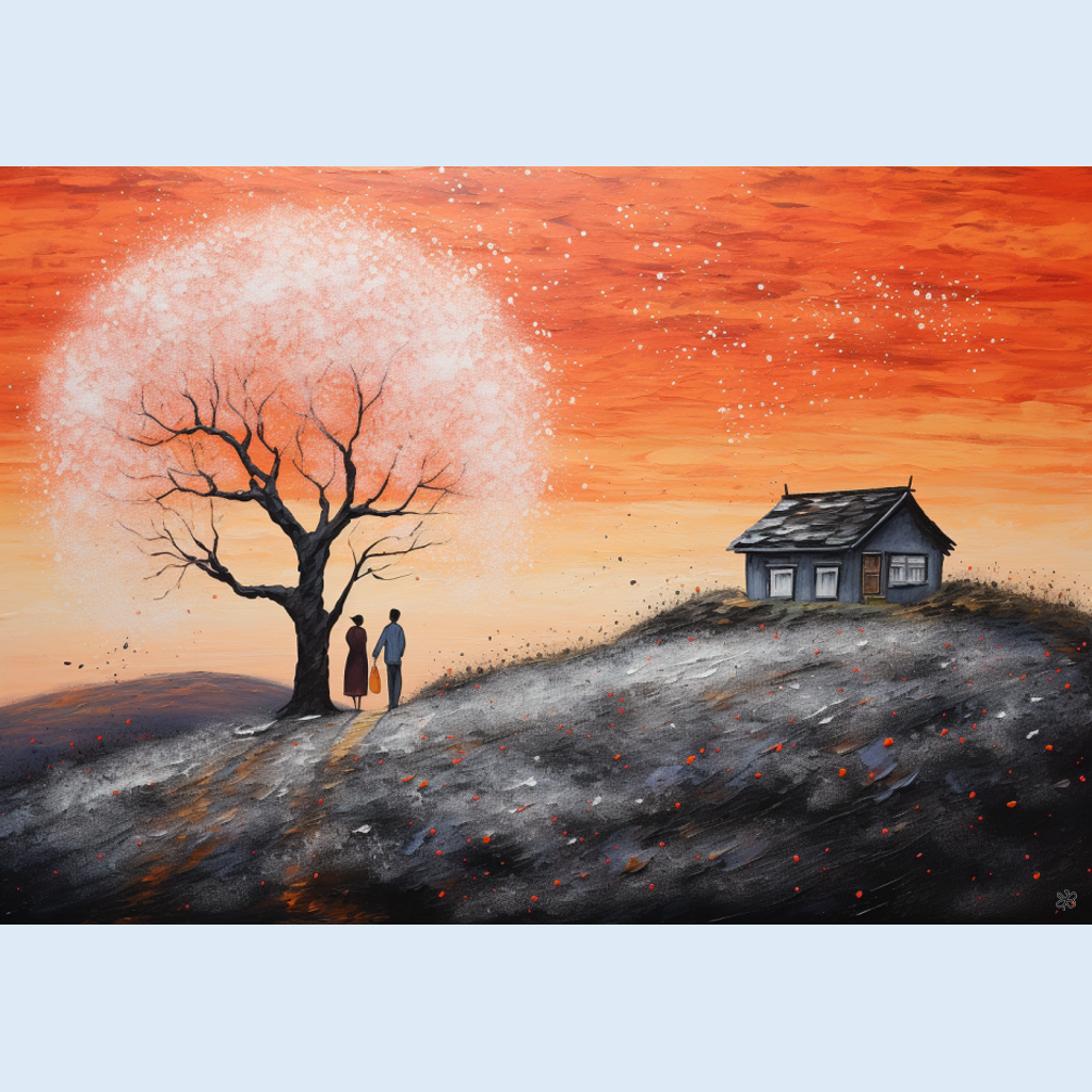 couple at house #15