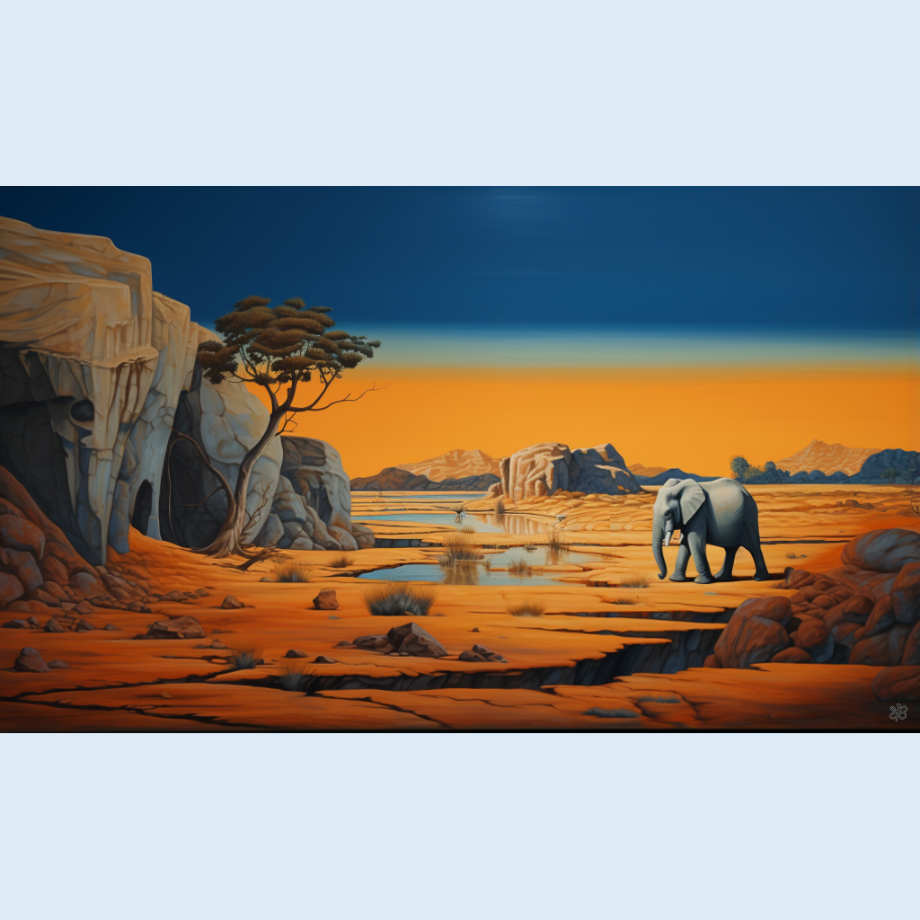 desert elephant #12