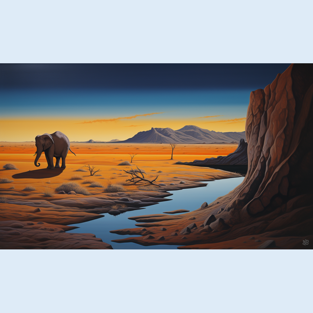 desert elephant #14