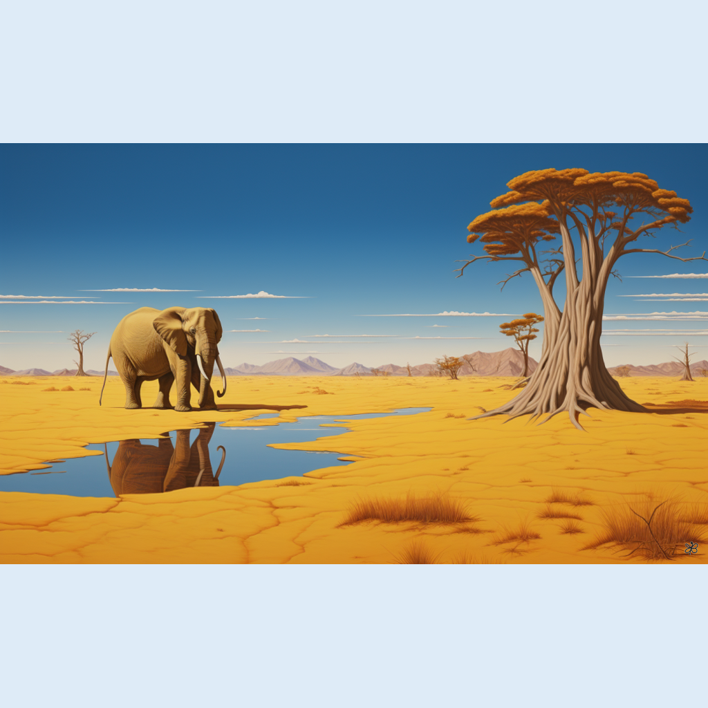 desert elephant #4
