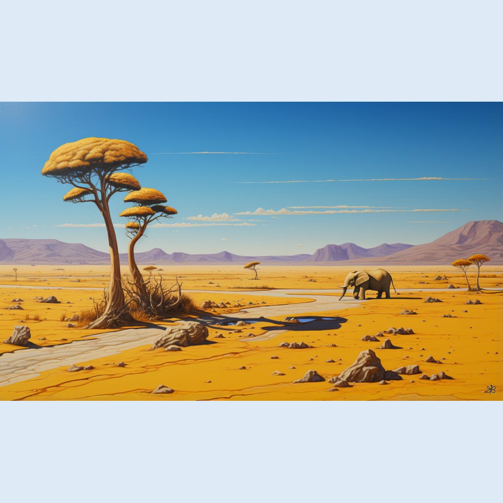 desert elephant #3