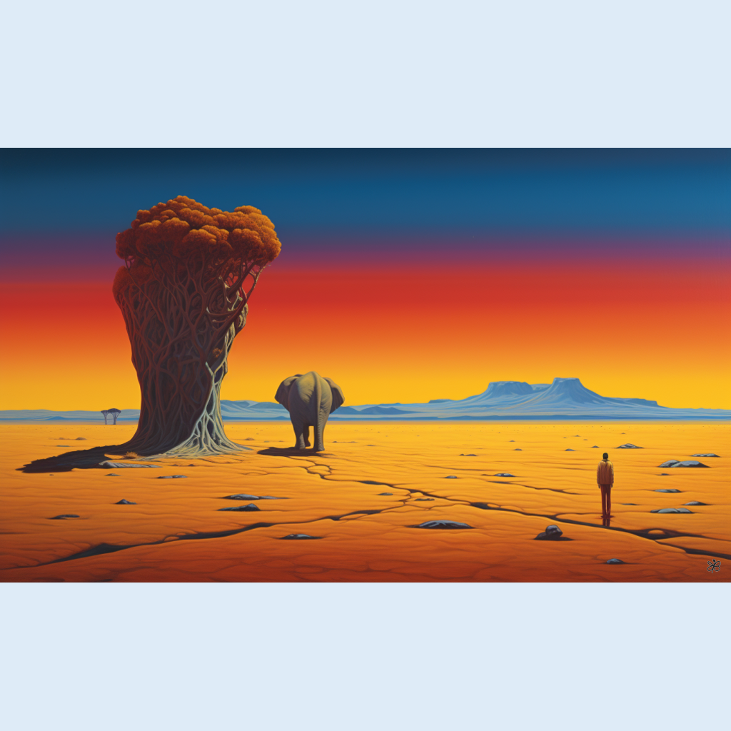 desert elephant #7