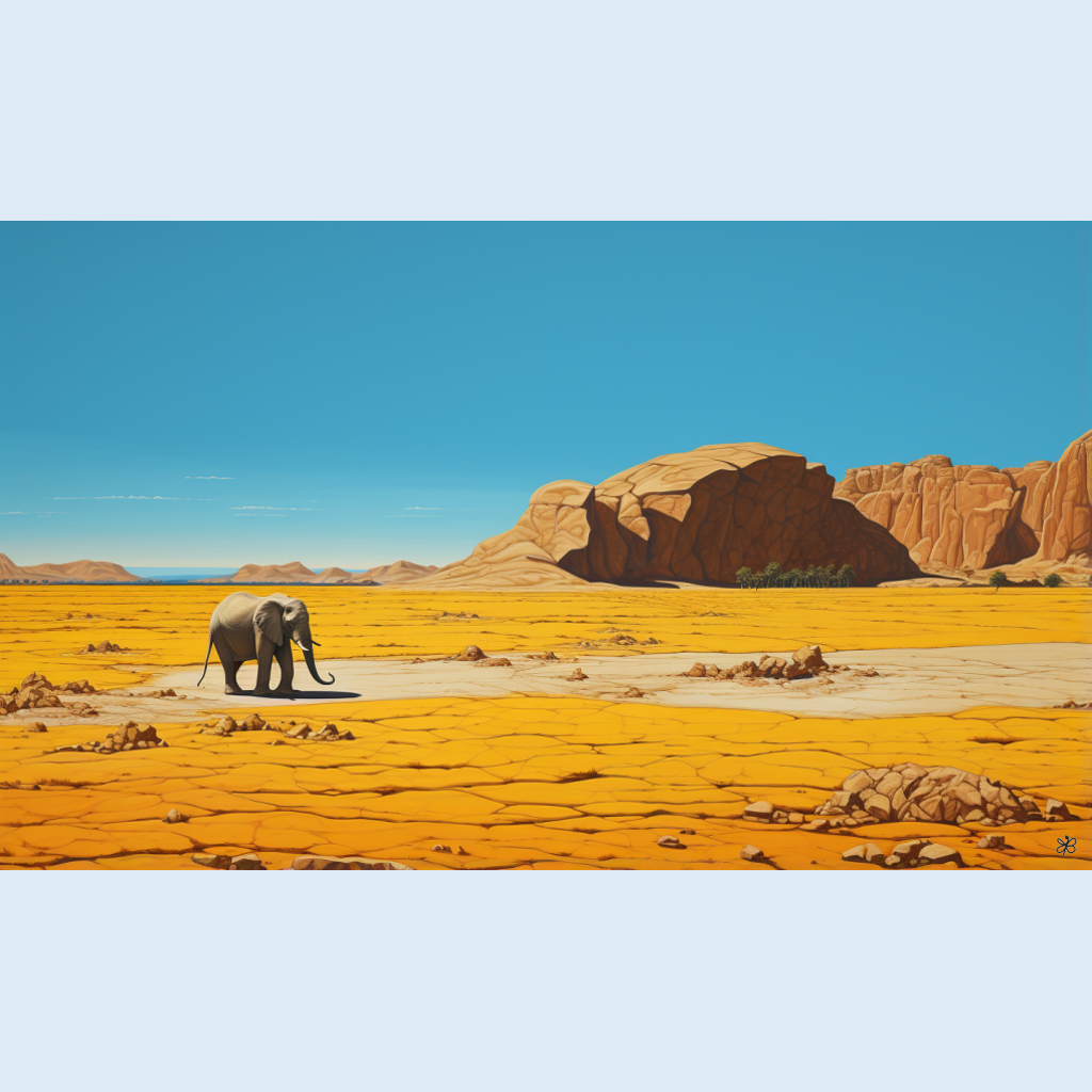 desert elephant #10