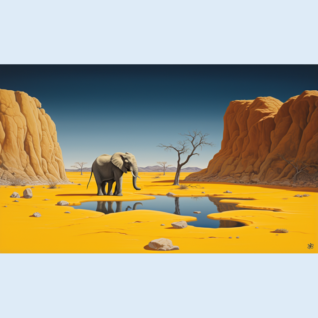 desert elephant #8