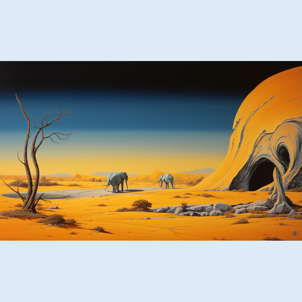 desert elephant #13
