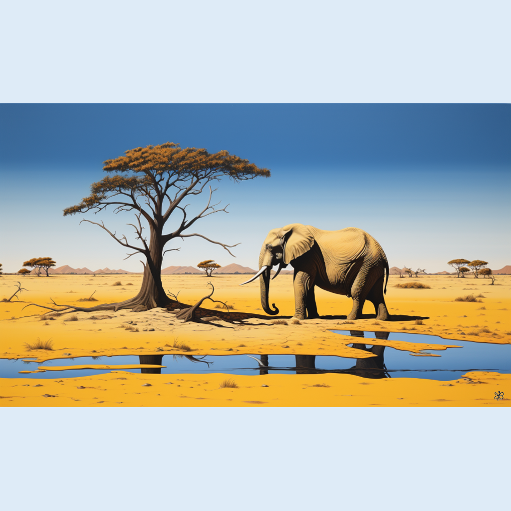 desert elephant #5