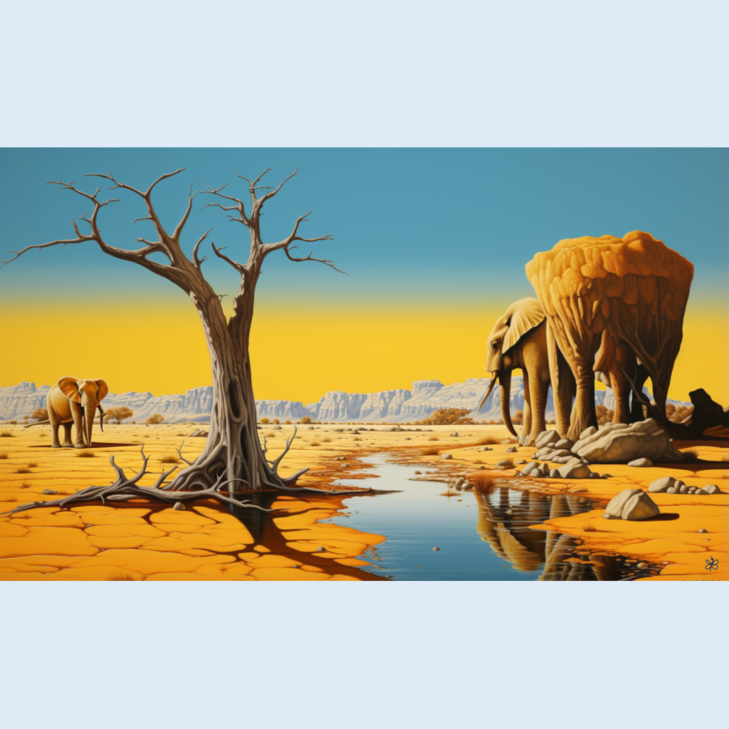 desert elephant #9
