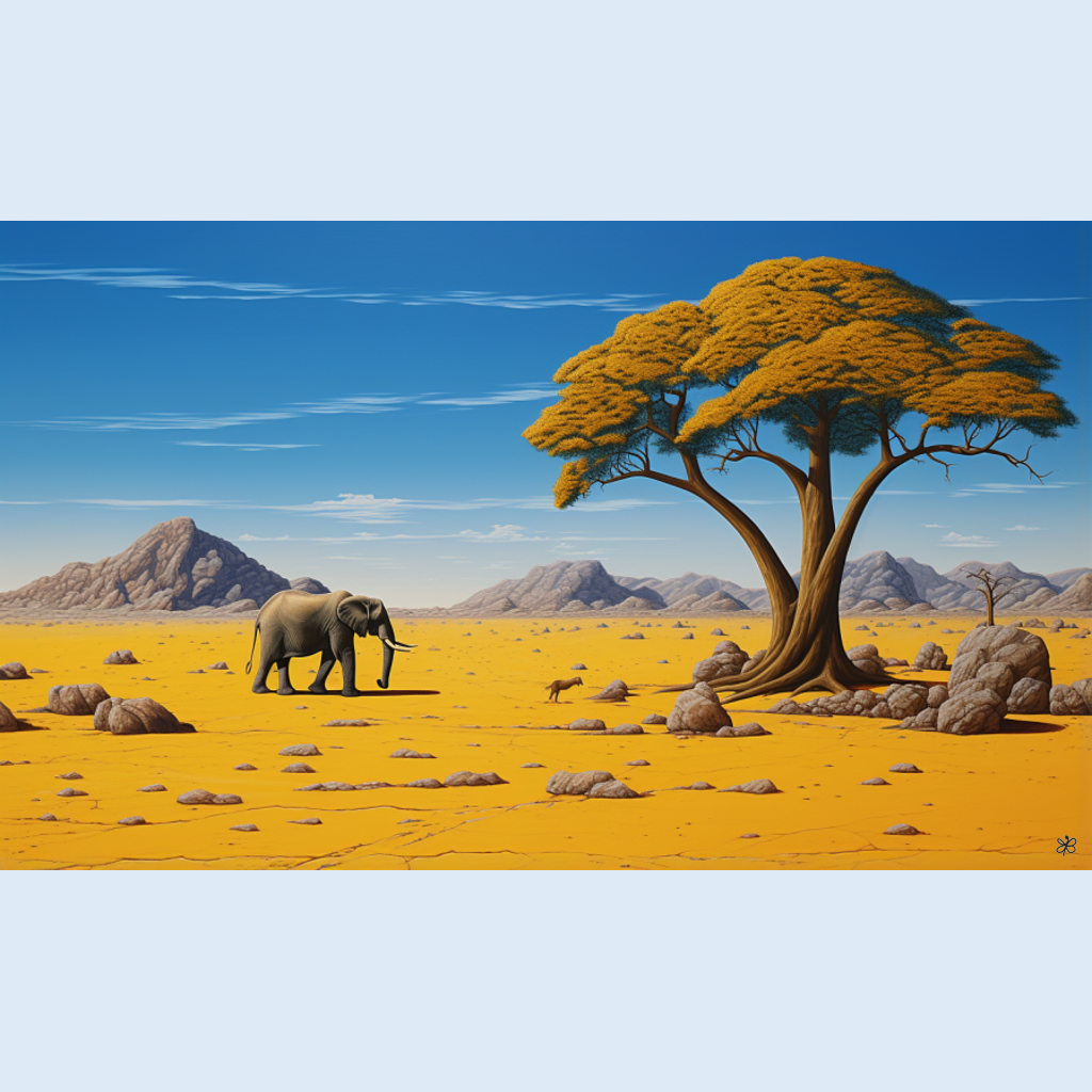 desert elephant #24