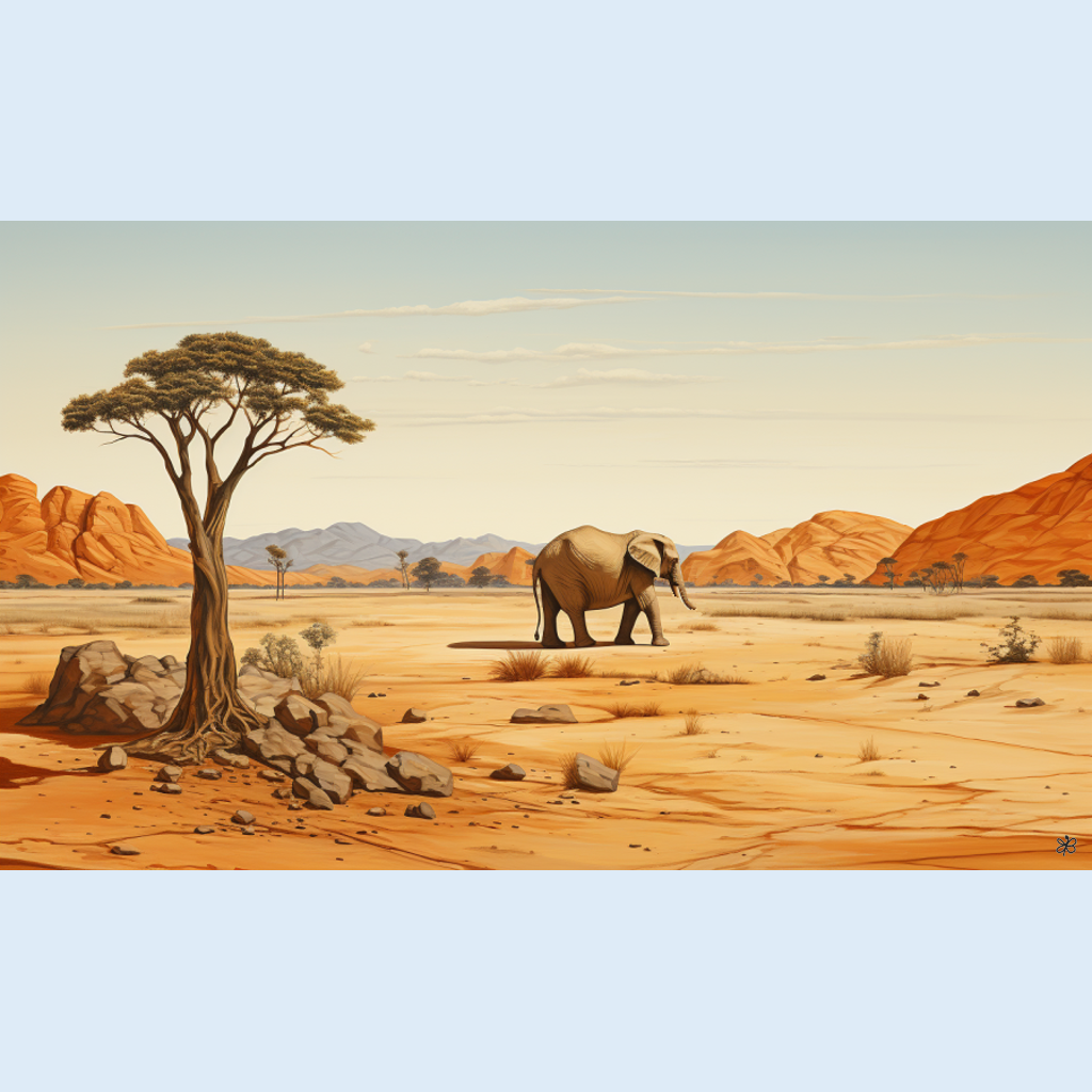 desert elephant #18