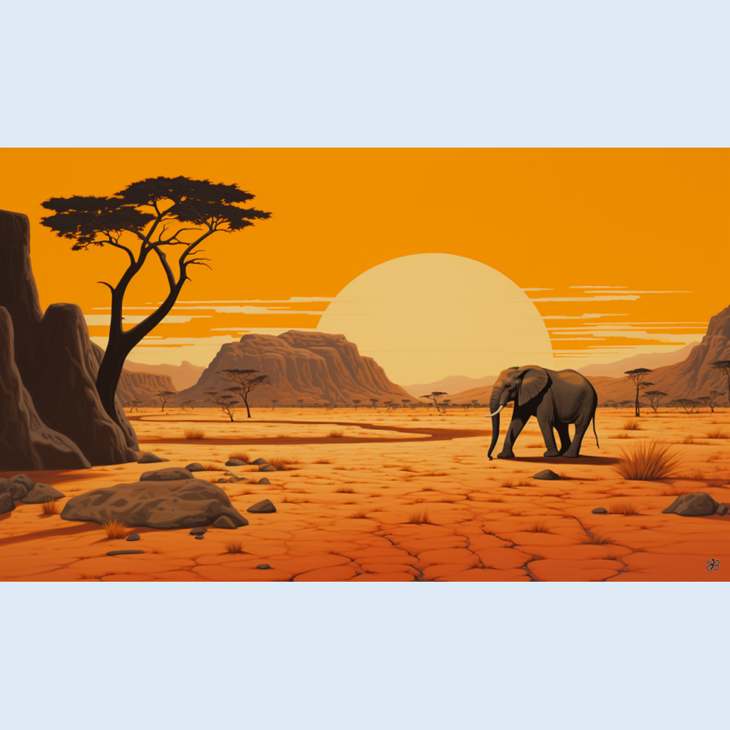 desert elephant #23