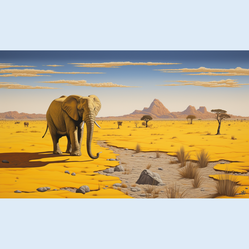desert elephant #20