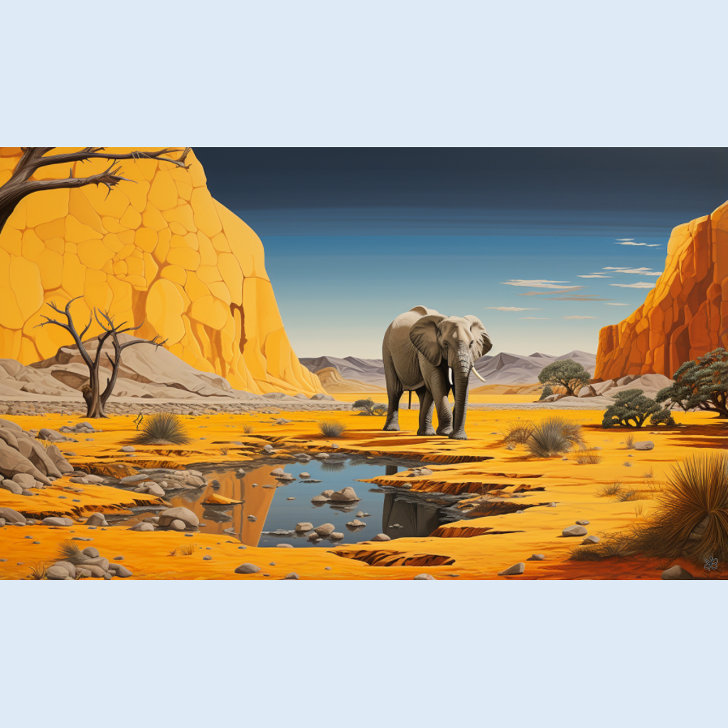 desert elephant #25