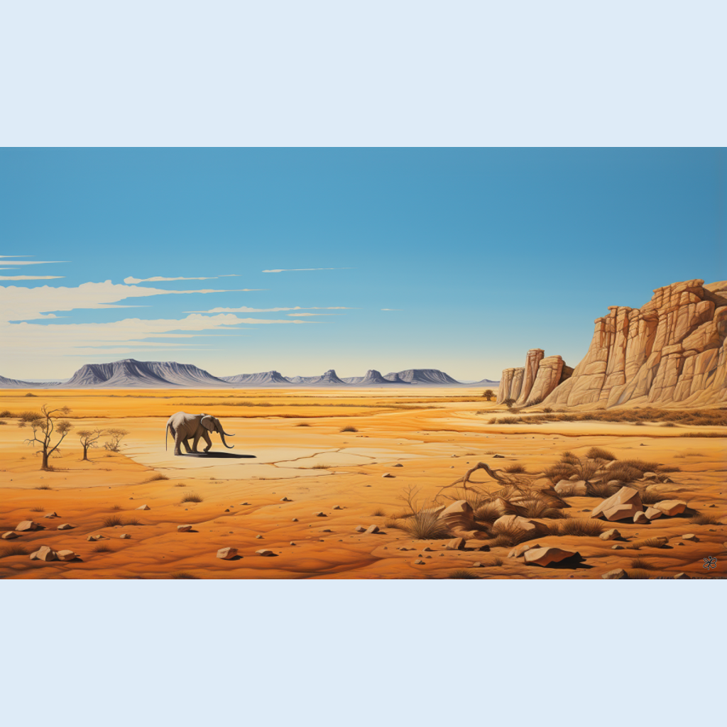 desert elephant #27