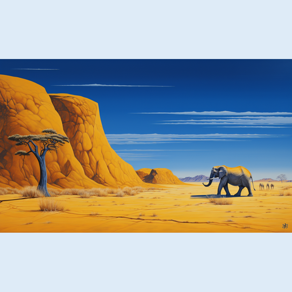 desert elephant #17