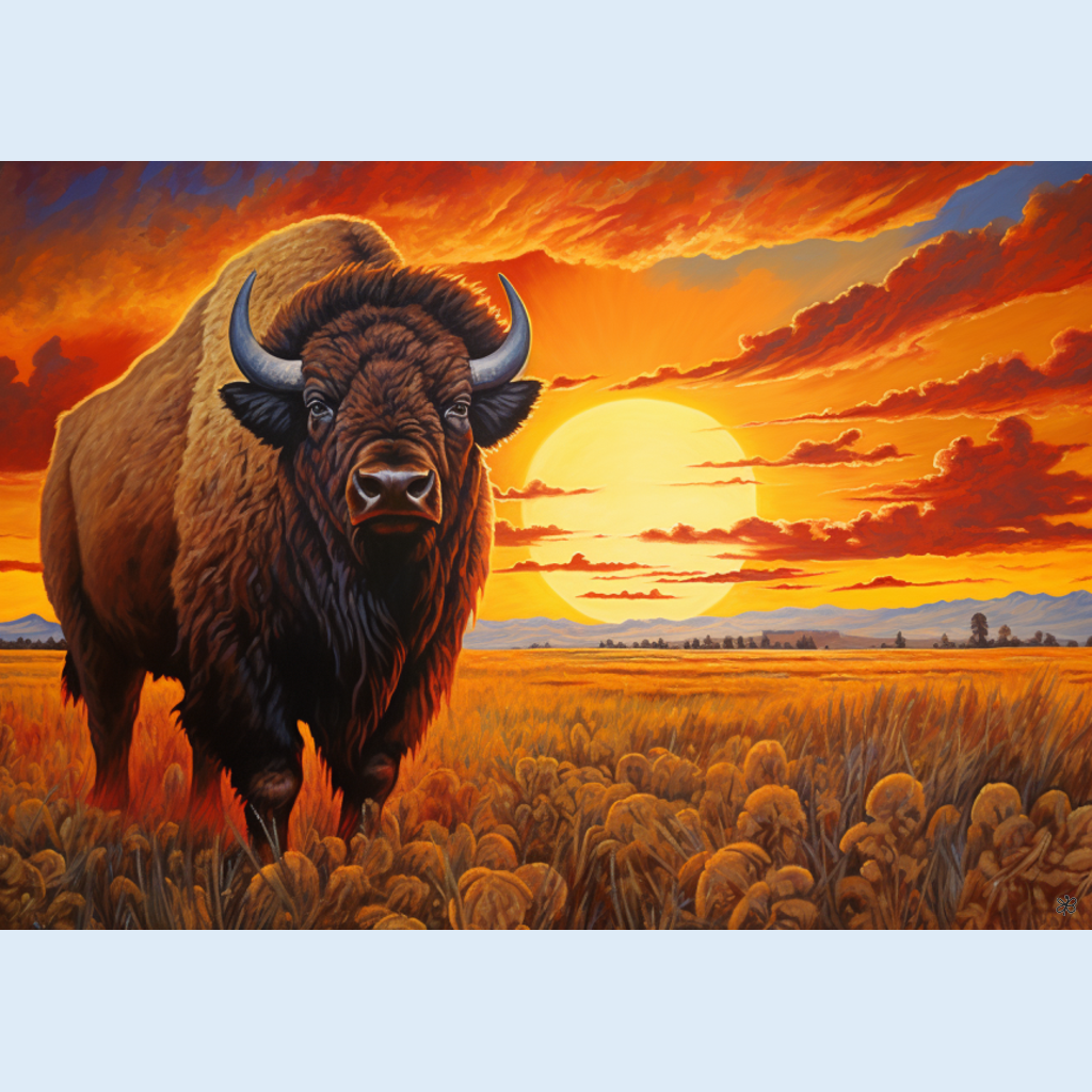 prairie bison #11