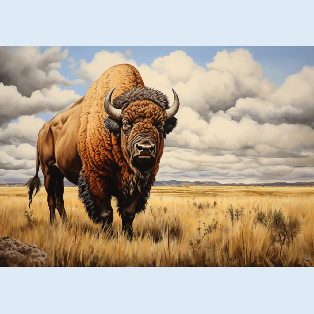 prairie bison #3