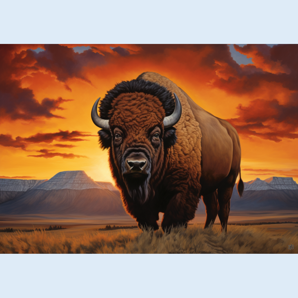 prairie bison #6