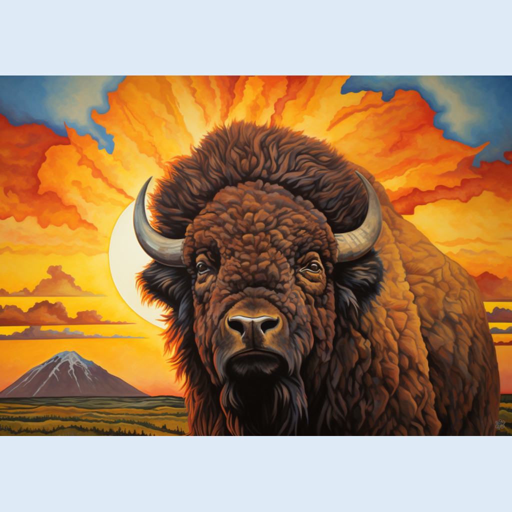 prairie bison #12