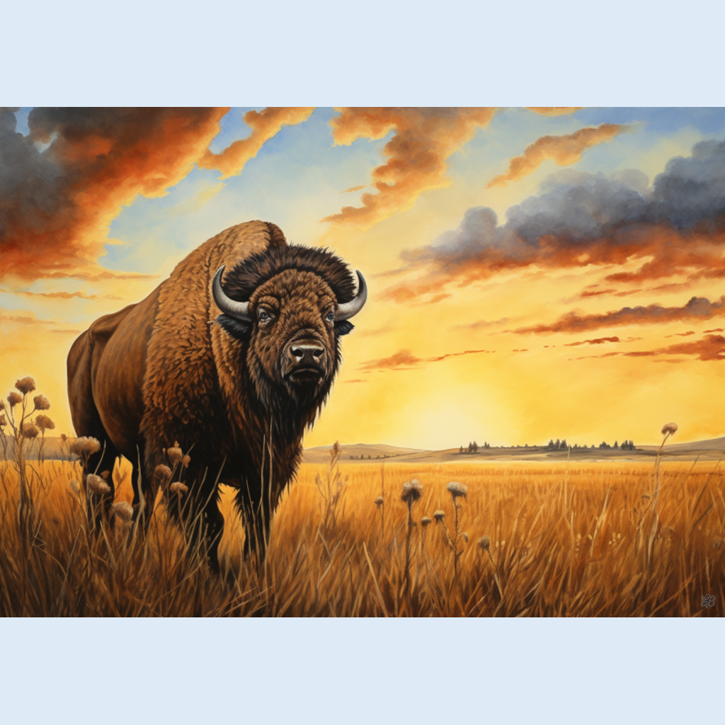 prairie bison #14