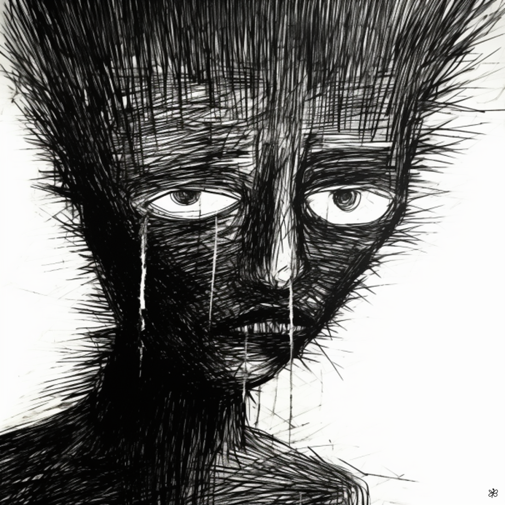 face glowing eyes #11
