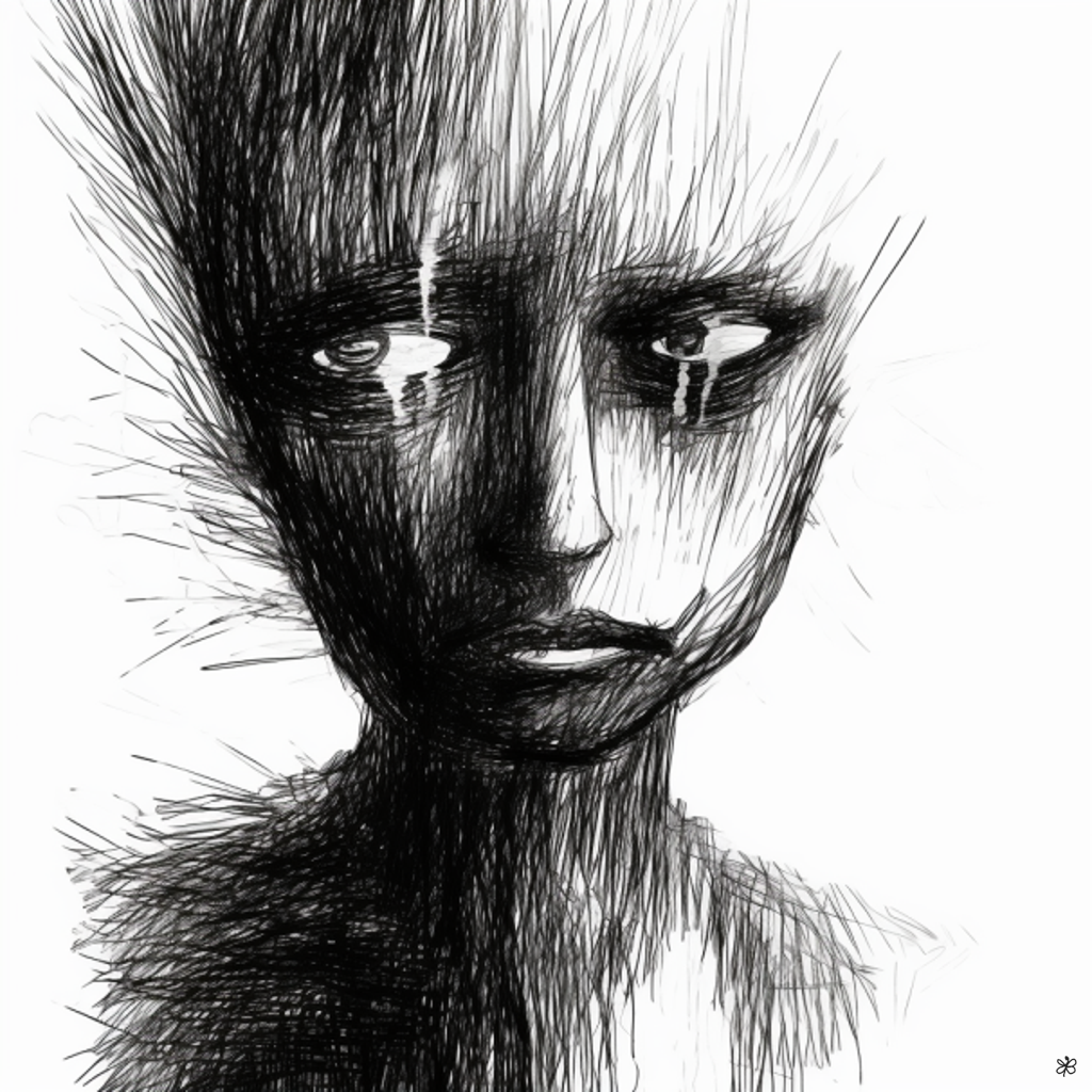 face glowing eyes #9