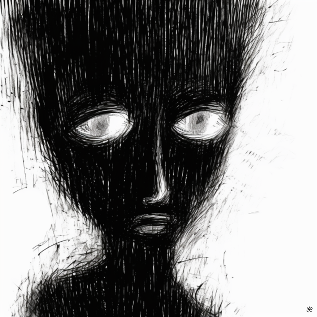 face glowing eyes #6