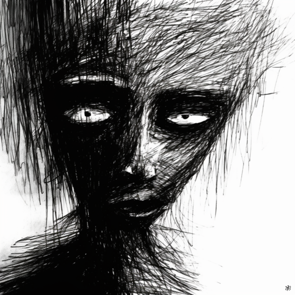 face glowing eyes #14