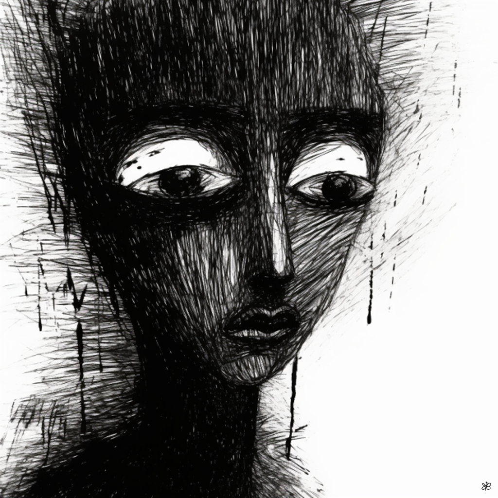 face glowing eyes #12