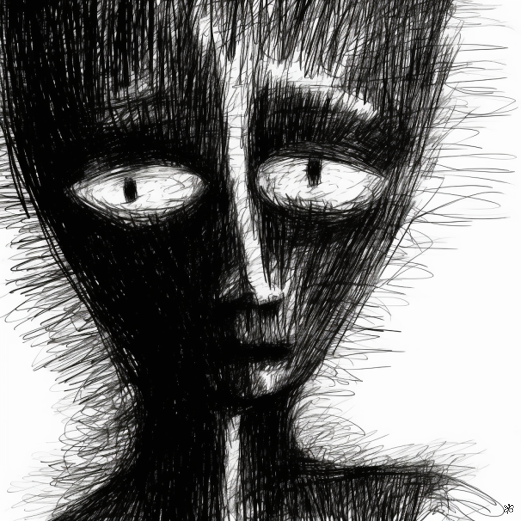 face glowing eyes #3