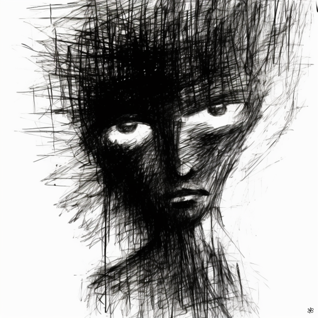 face glowing eyes #7