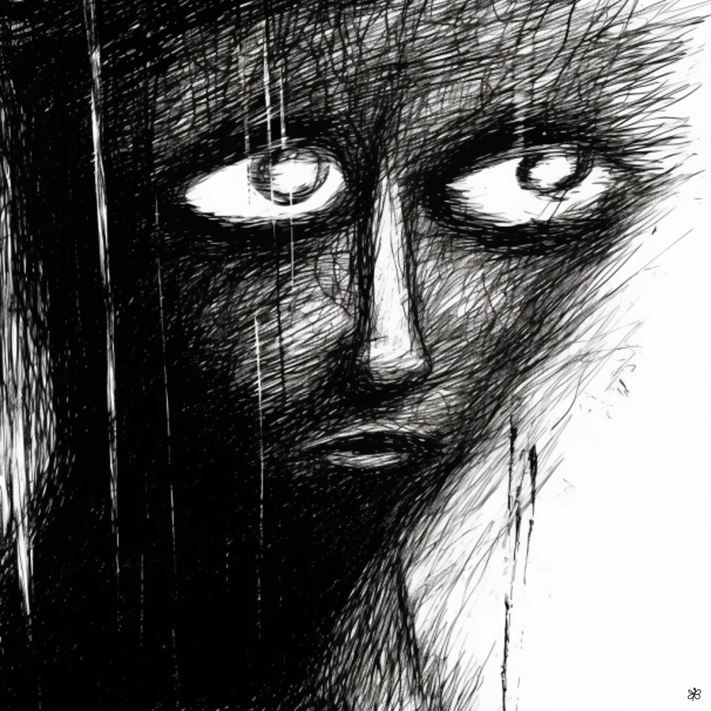 face glowing eyes #8