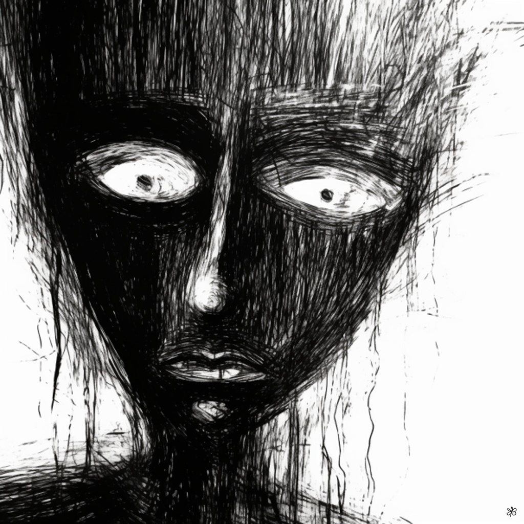 face glowing eyes #13