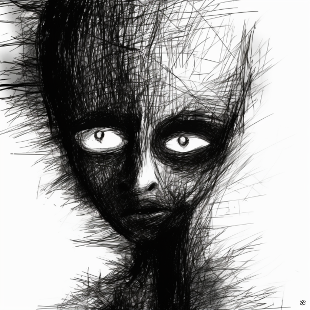 face glowing eyes #5