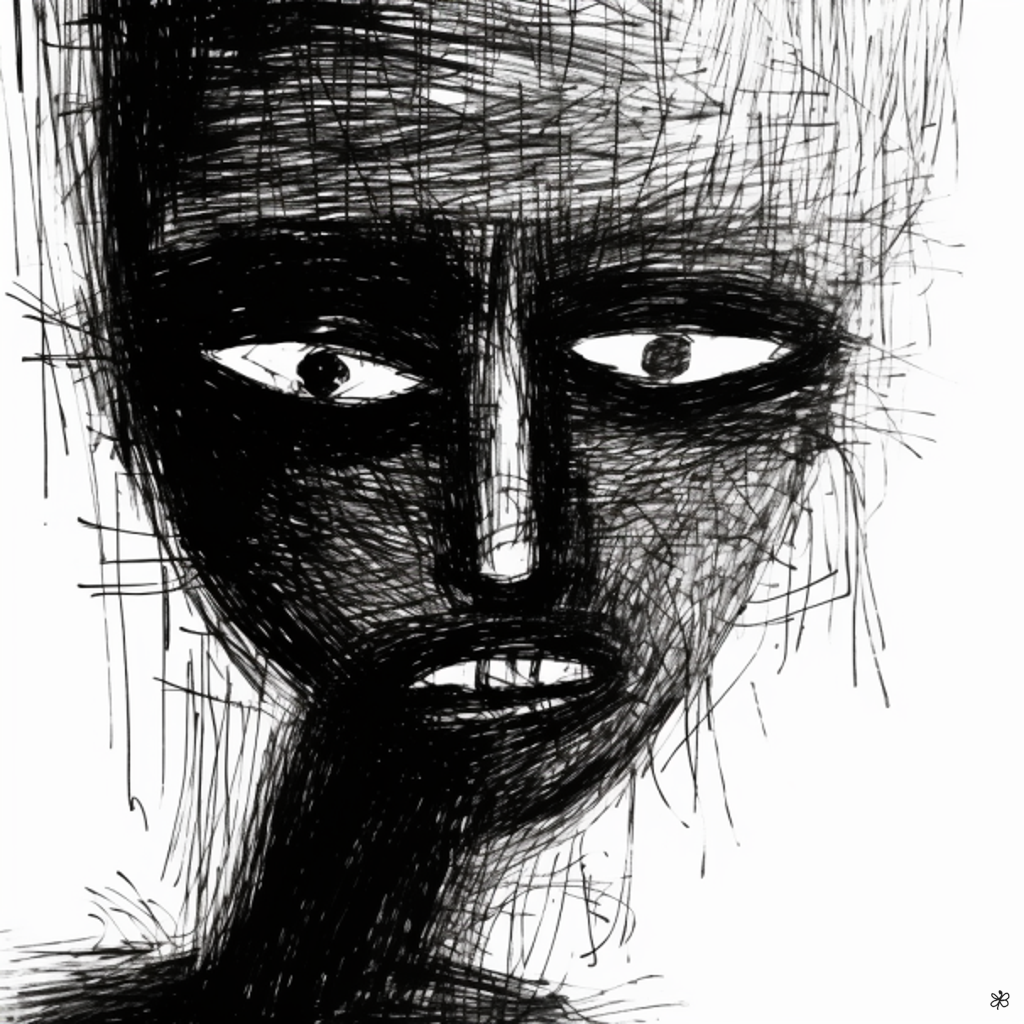 face glowing eyes #1
