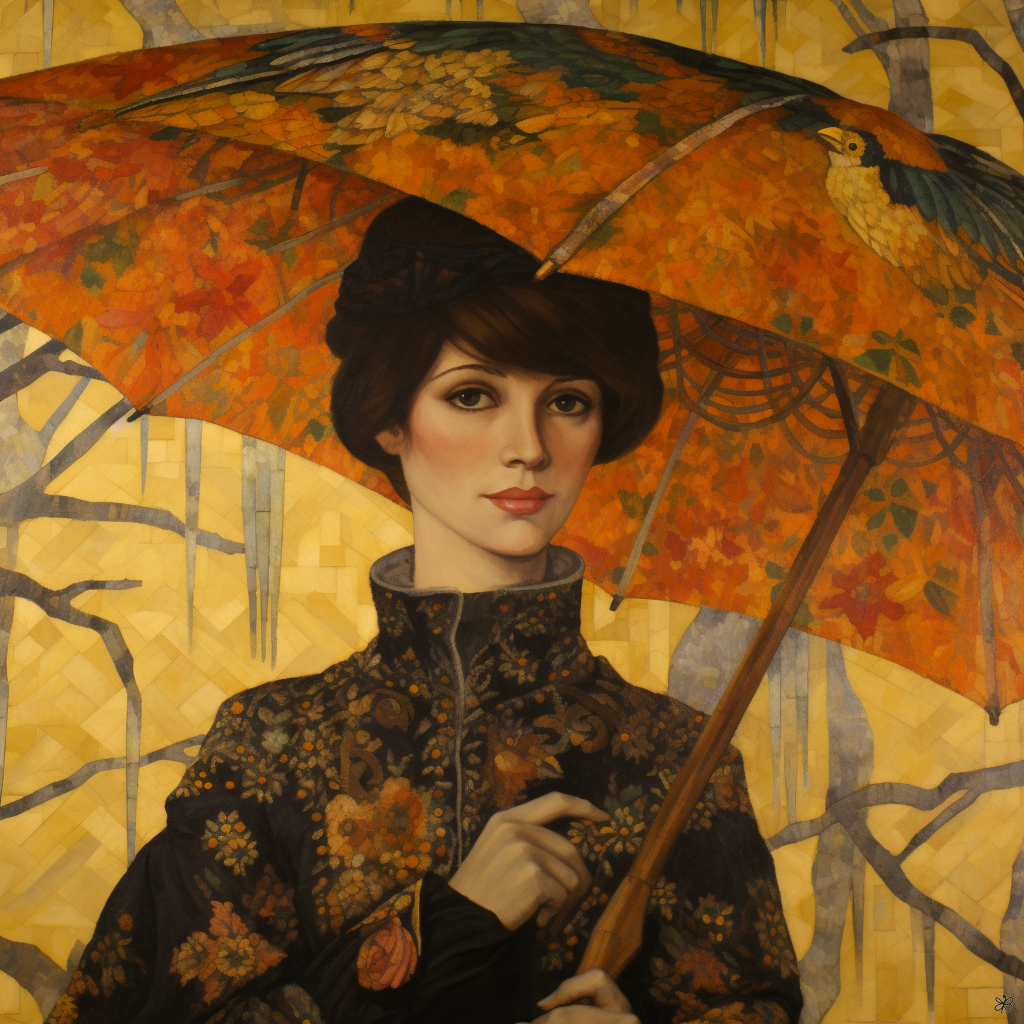 Woman umbrella #7