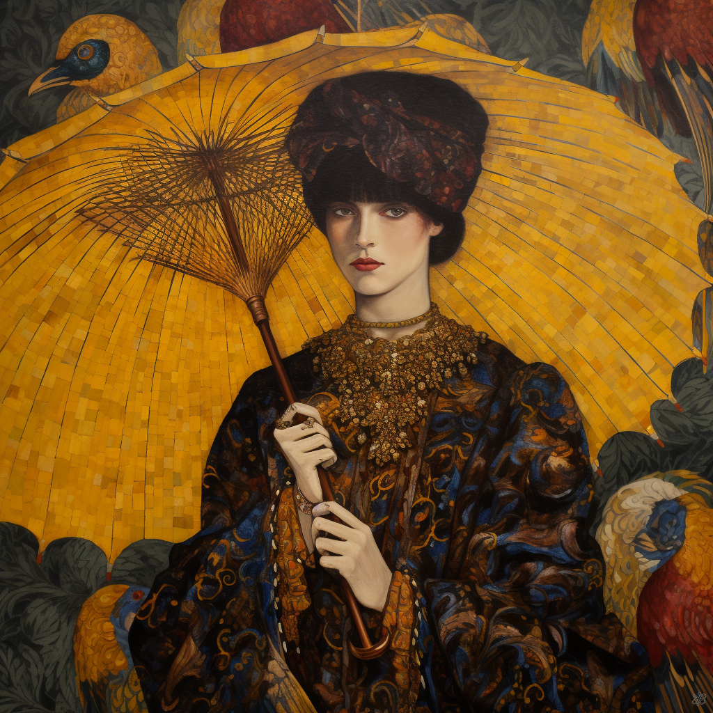 Woman umbrella #3
