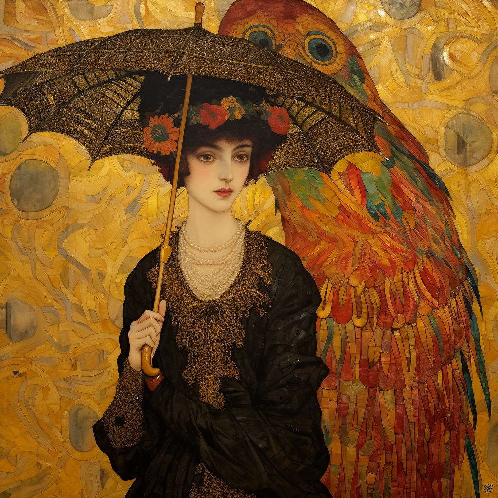 Woman umbrella #6