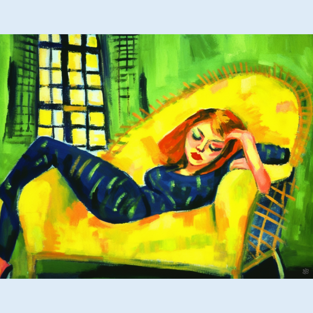 woman laying sofa #13