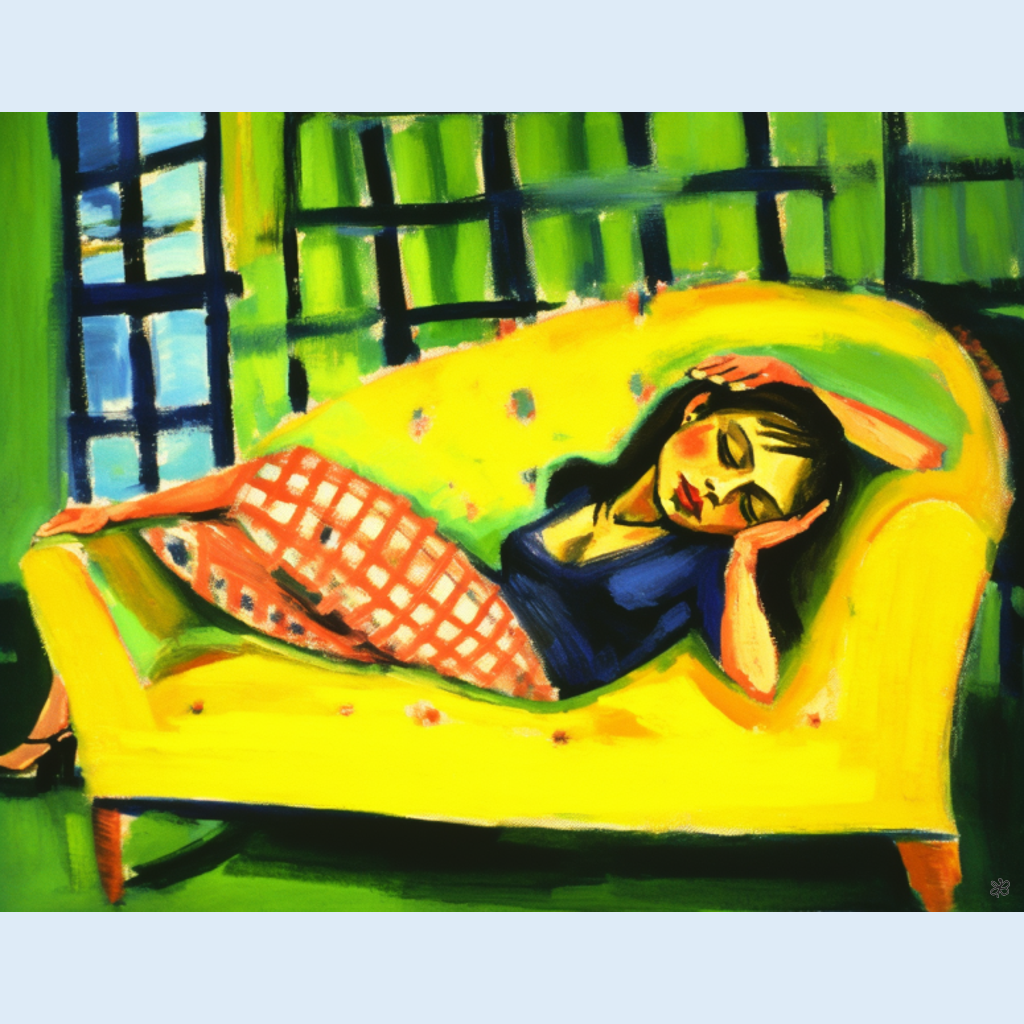 woman laying sofa #12
