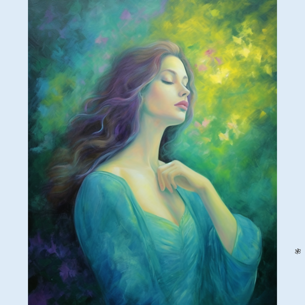 woman in green #16