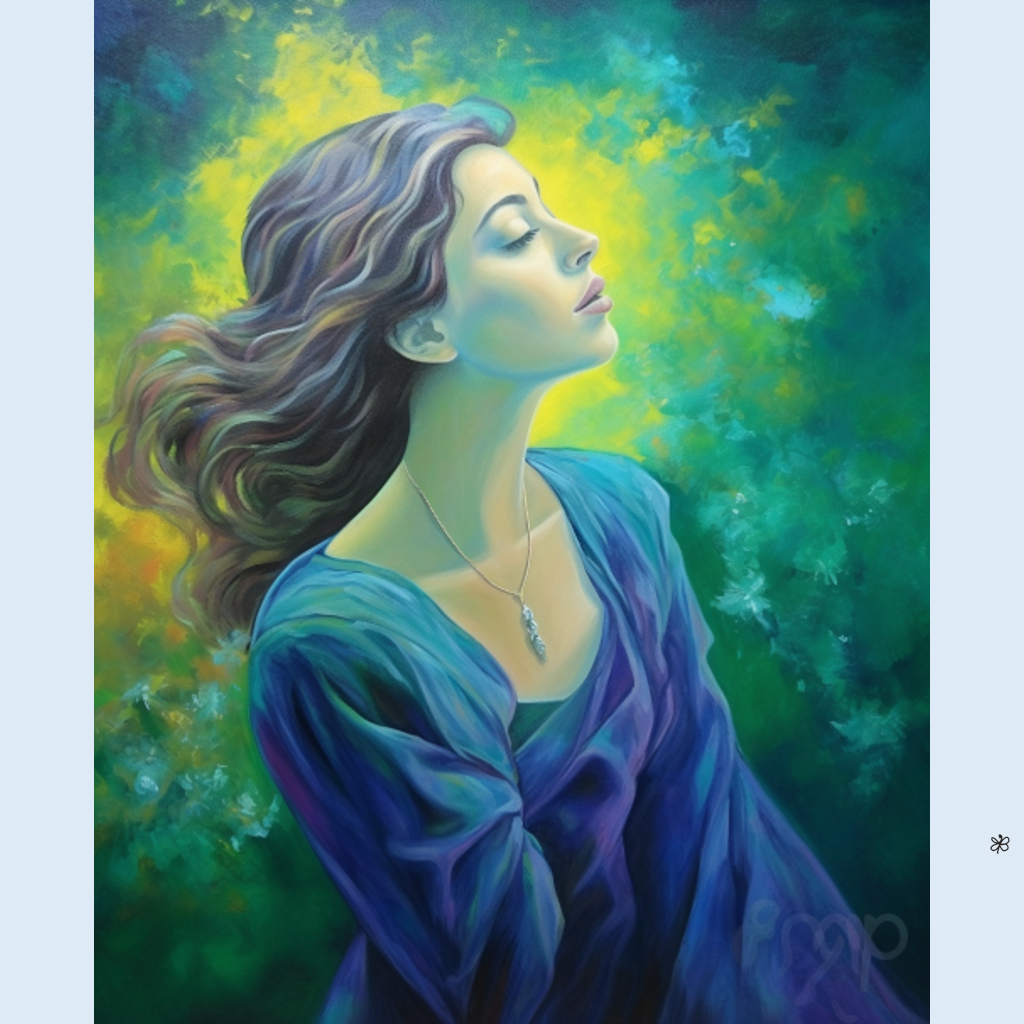woman in green #8