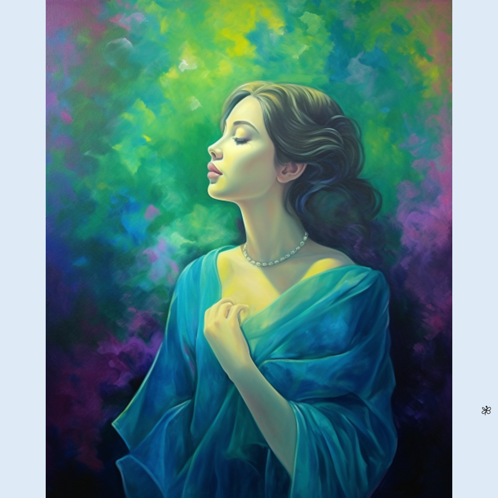 woman in green #12
